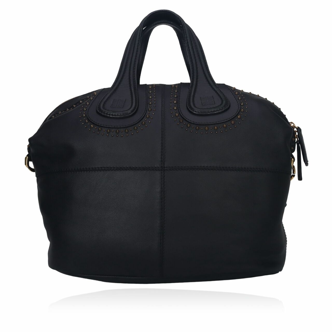 Givenchy Nightingale Medium Black Satchel Bag	