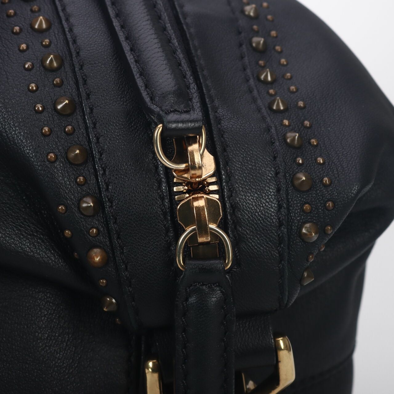 Givenchy Nightingale Medium Black Satchel Bag	