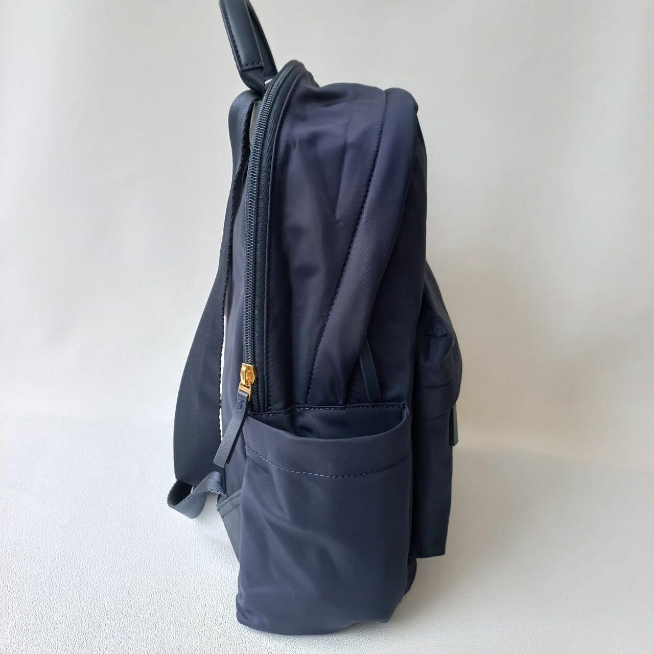 Tory Burch Ella Nylon Backpack Navy