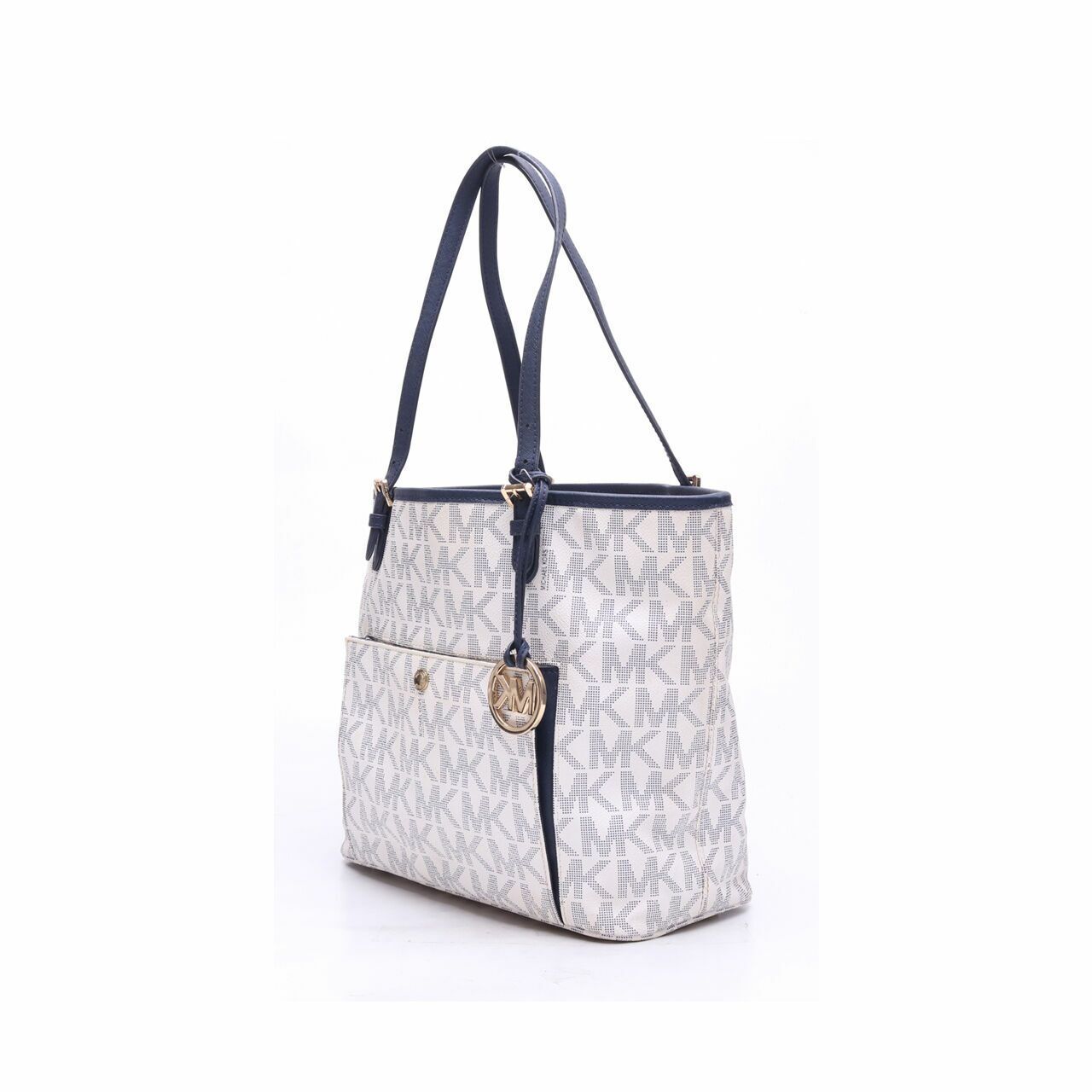 Michael Kors Navy/White Tote Bag