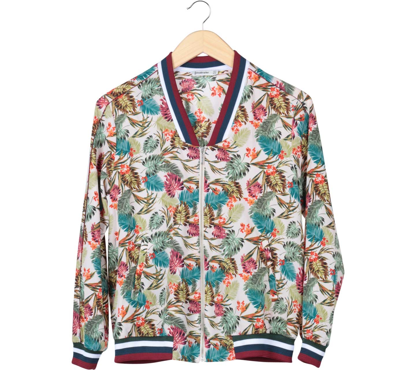 Stradivarius Multi Colour Floral Jacket