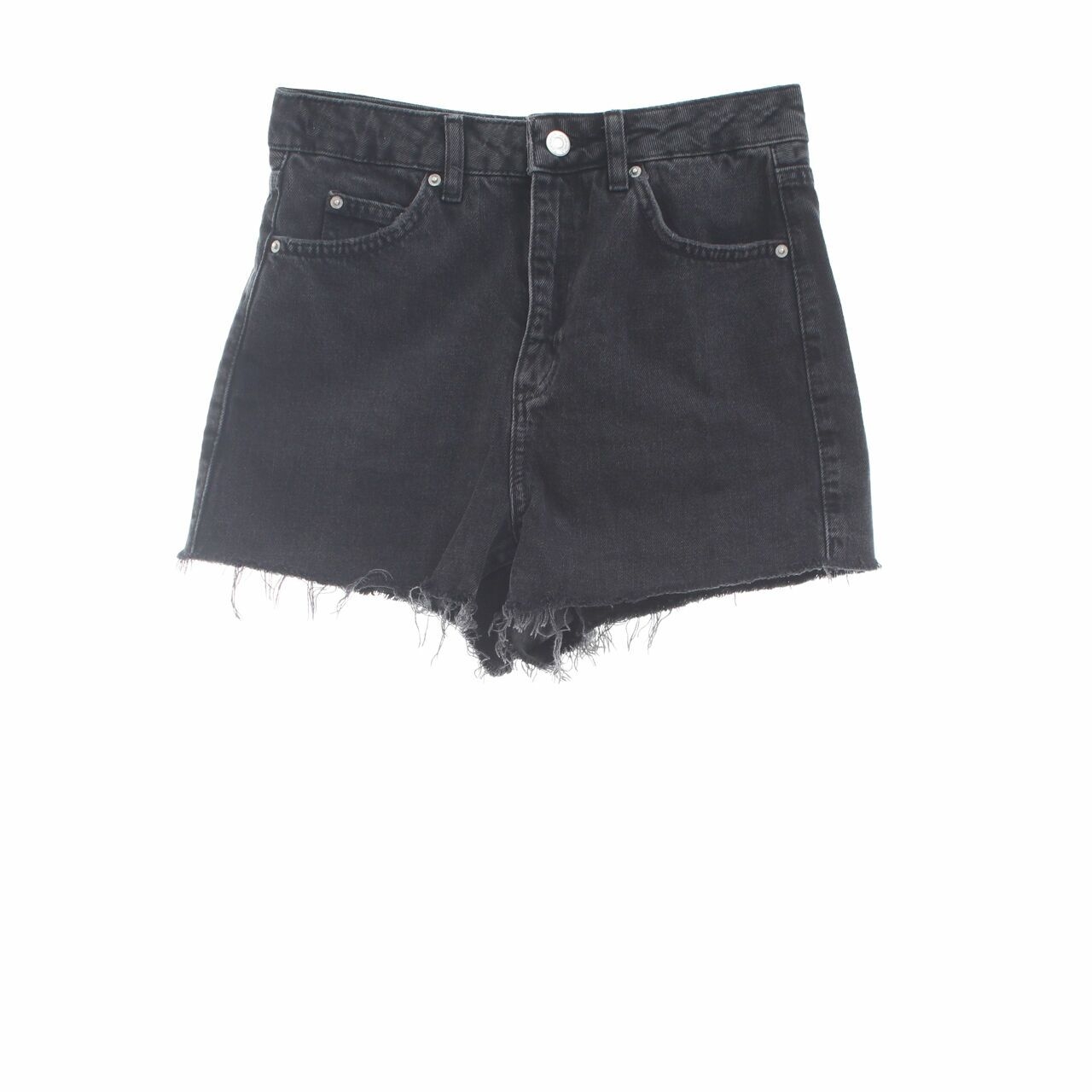 Topshop Grey Unfinished Short Pants