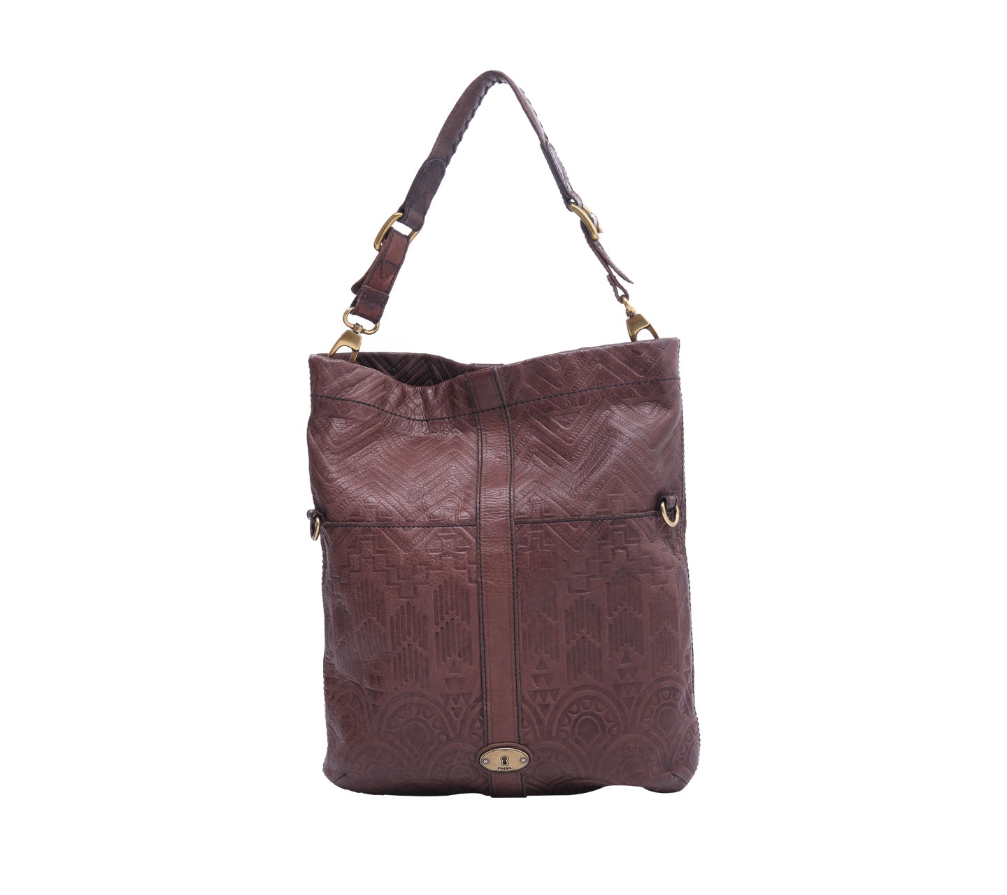 Fossil Brown Shoulder Bag 