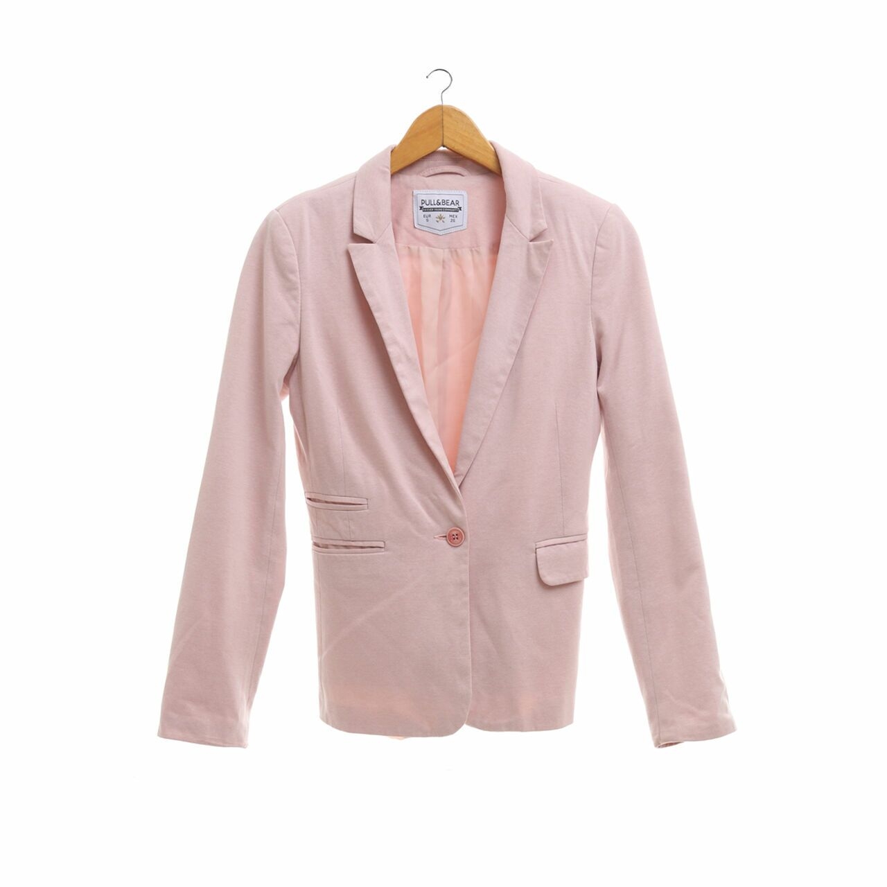 Pull & Bear Pink Blazer