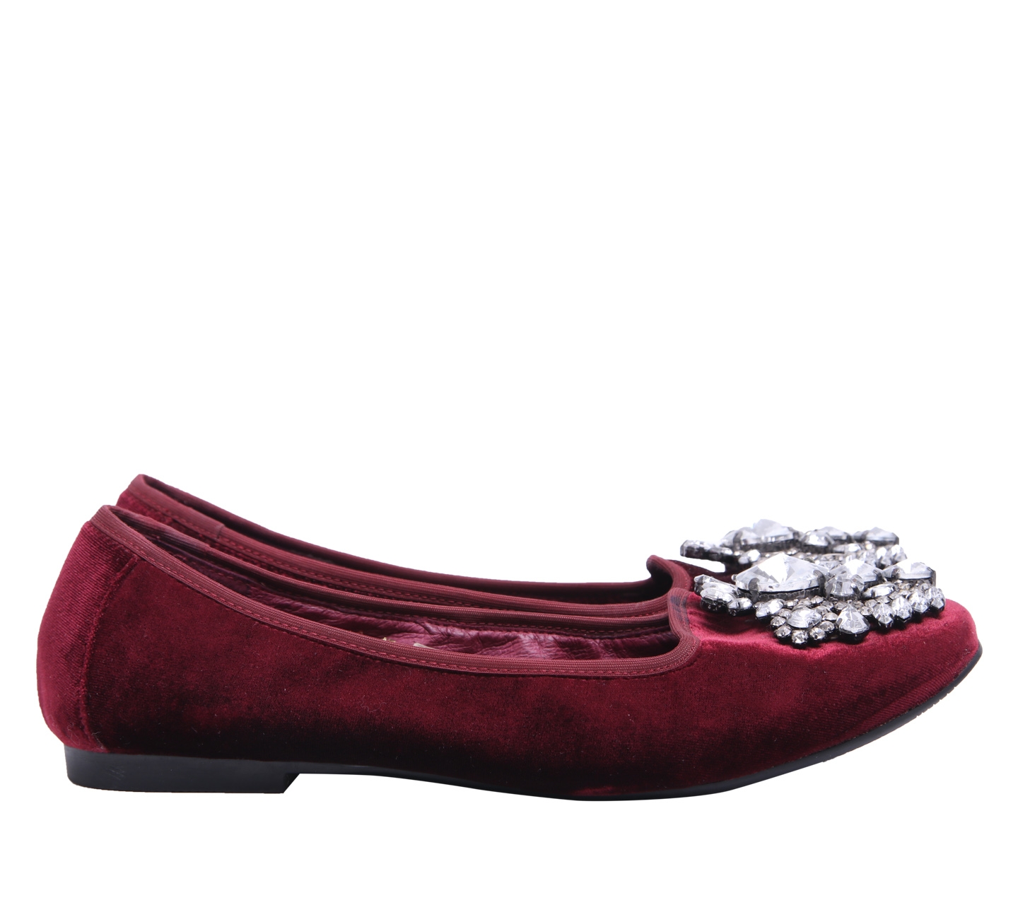 Staccato Blood Red Flats