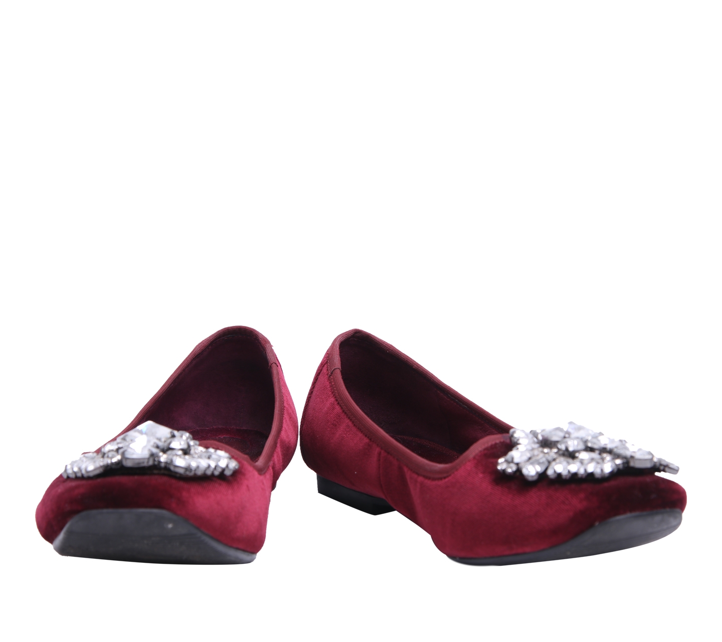 Staccato Blood Red Flats