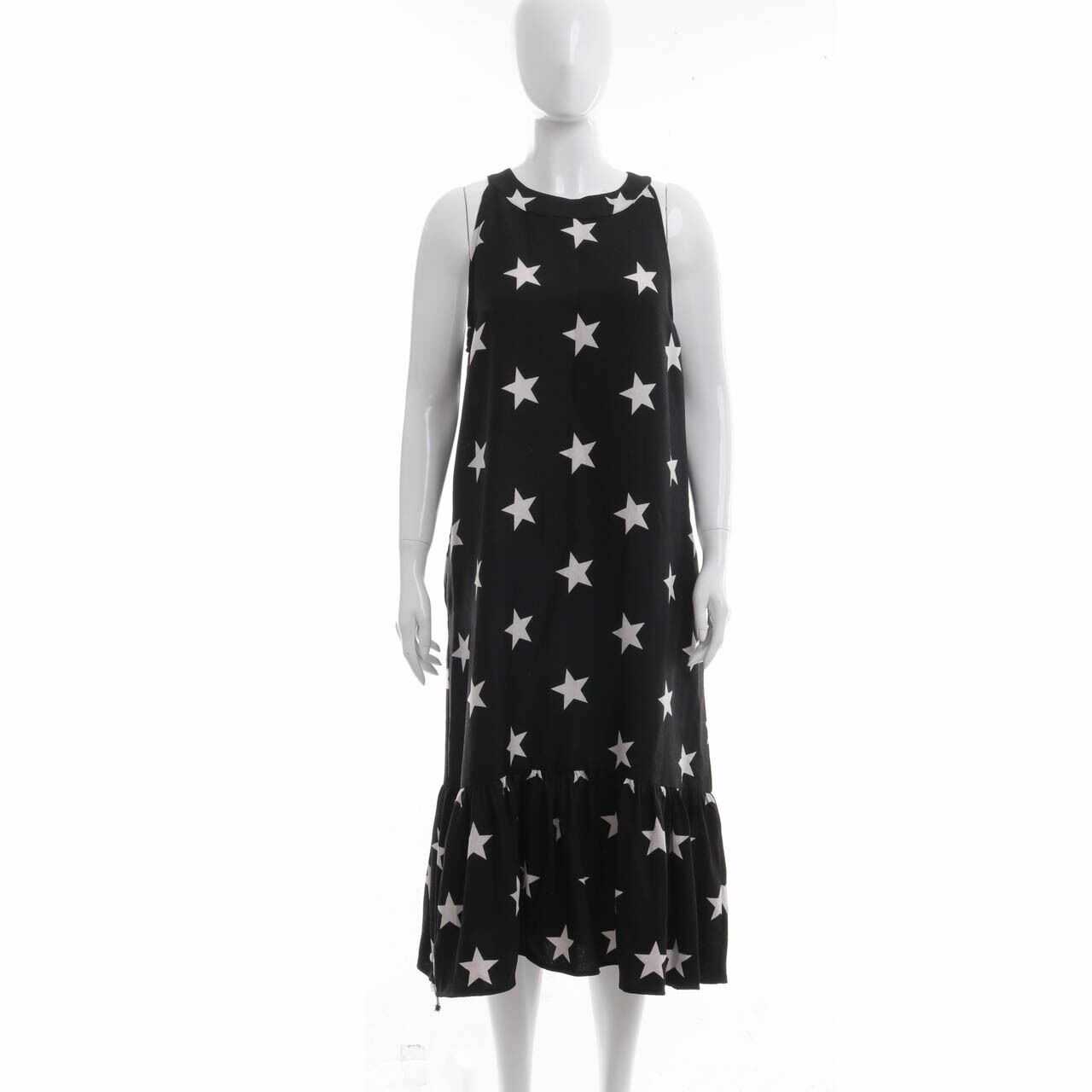 Private Collection Black & White Long Dress