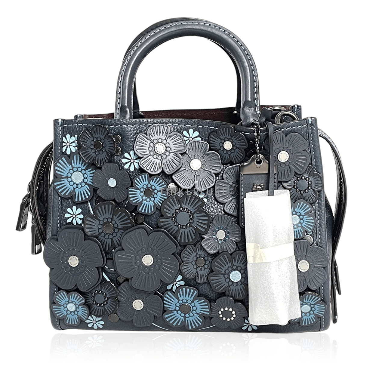 Coach 58840 Midnight Navy Rogue 25 With Tea Rose