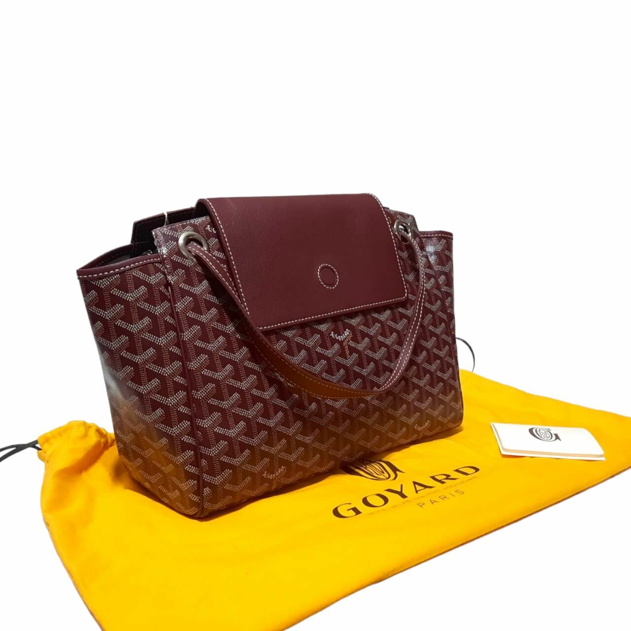 Goyard Rouette Bordeaux Shoulder Bag