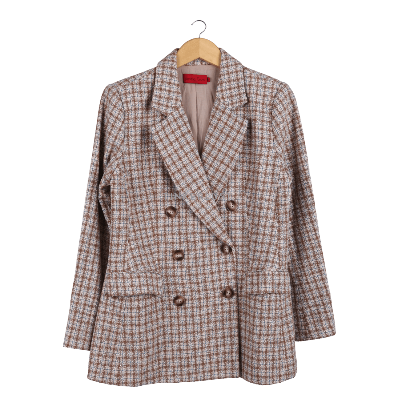 Benang Jarum Penny Blazer - Brown