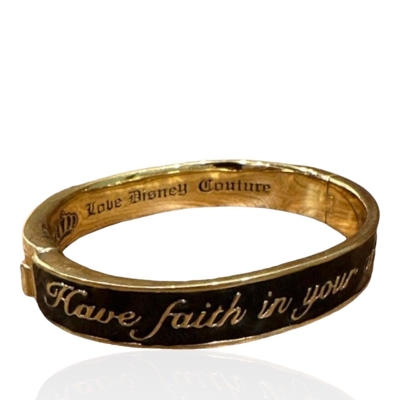 Juicy Couture Gold & Black Bracelet