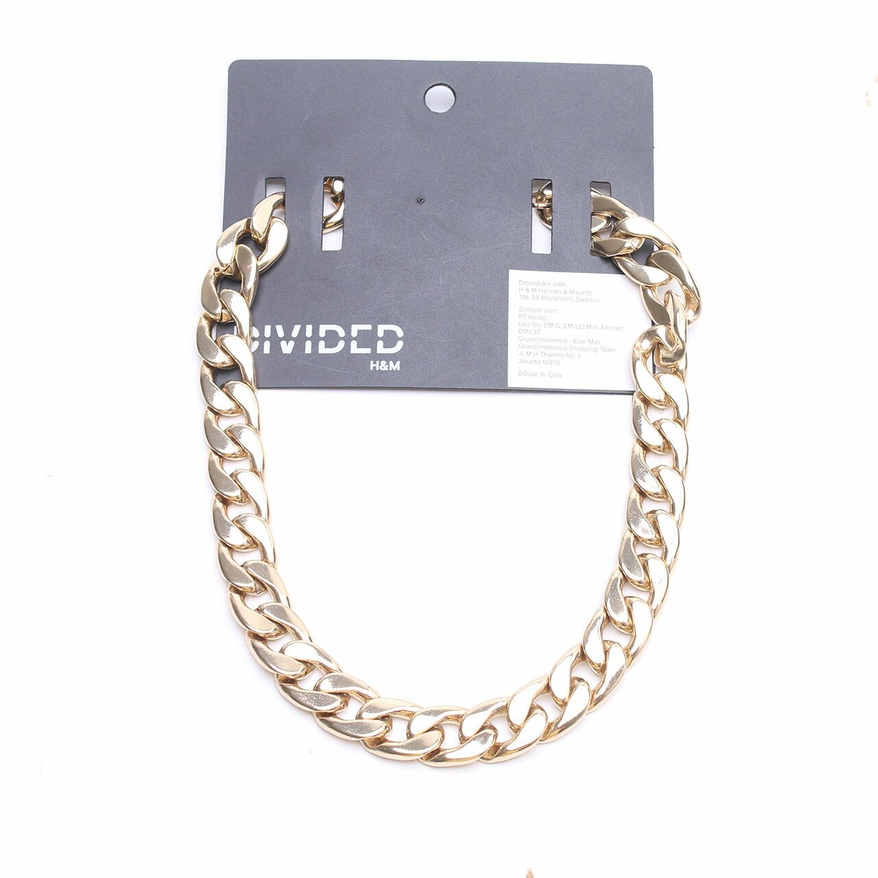 H&M Gold Chains Necklace