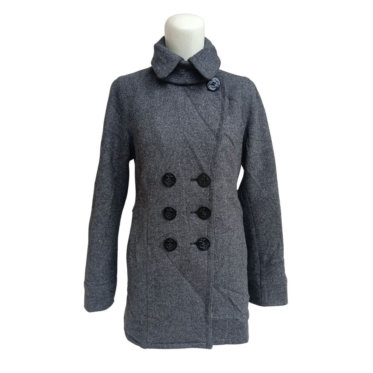 Ralph Lauren Grey Pea Coat