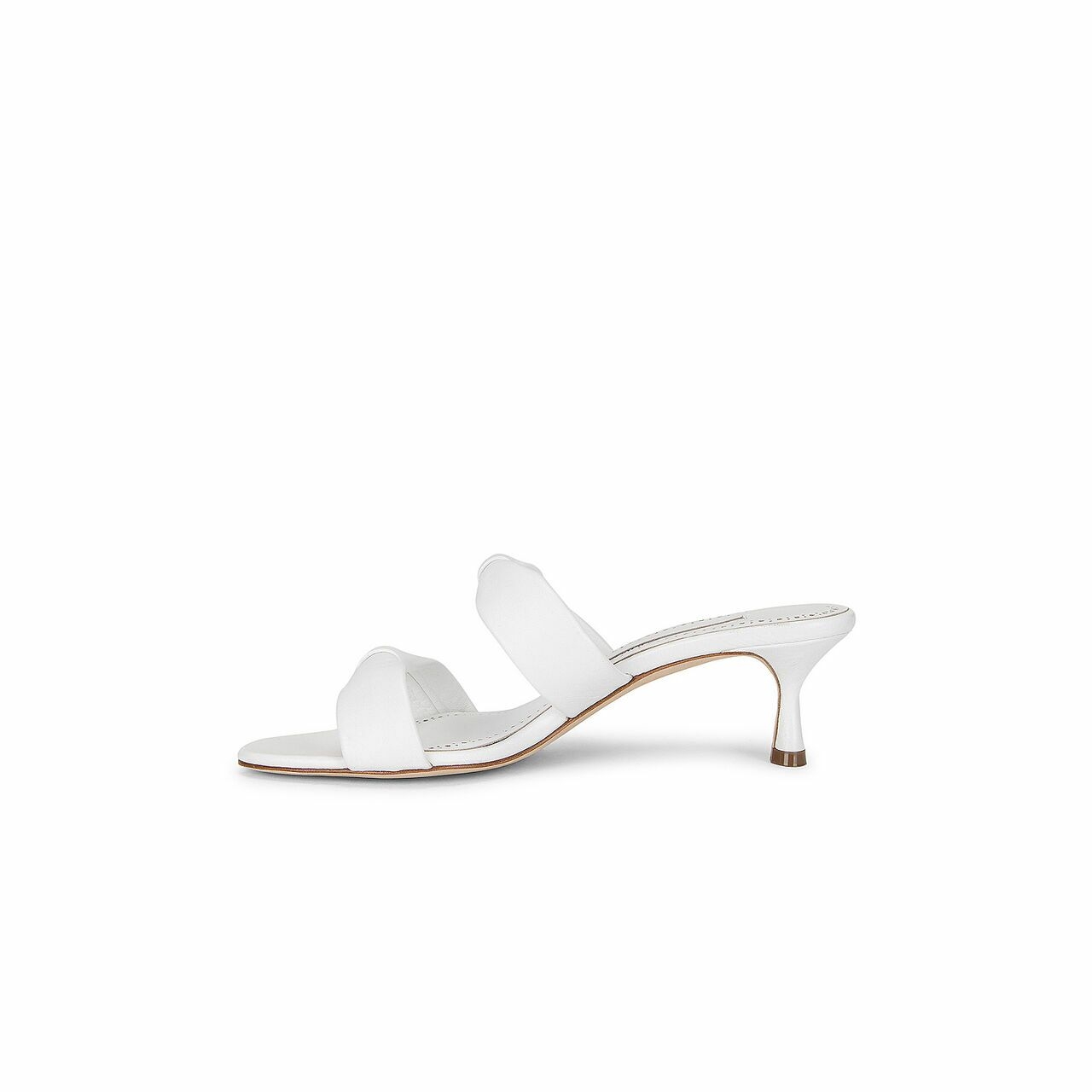 Manolo Blahnik White Heels