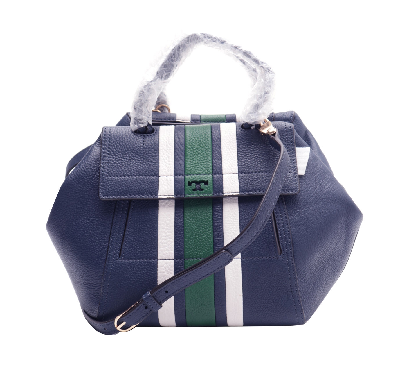 Tory Burch Navy Satchel