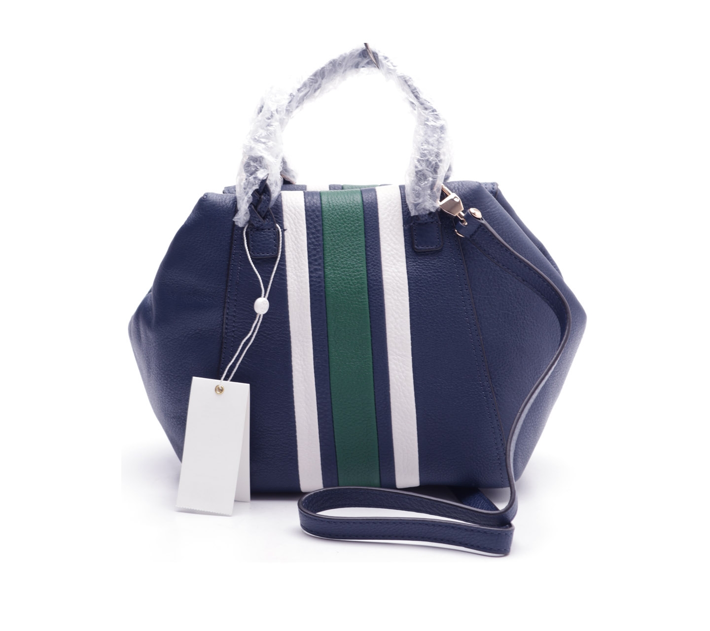 Tory Burch Navy Satchel