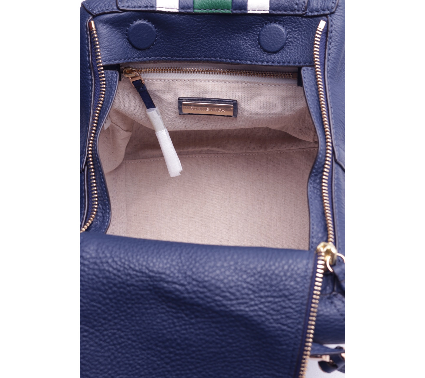 Tory Burch Navy Satchel