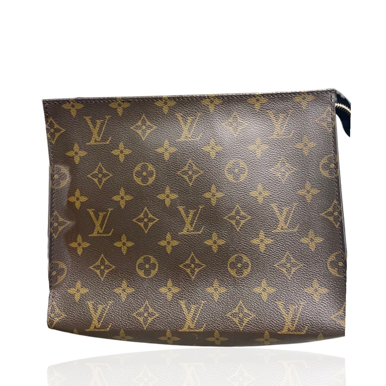 Louis Vuitton Monogram Poche Toilette NM Brown Pouch