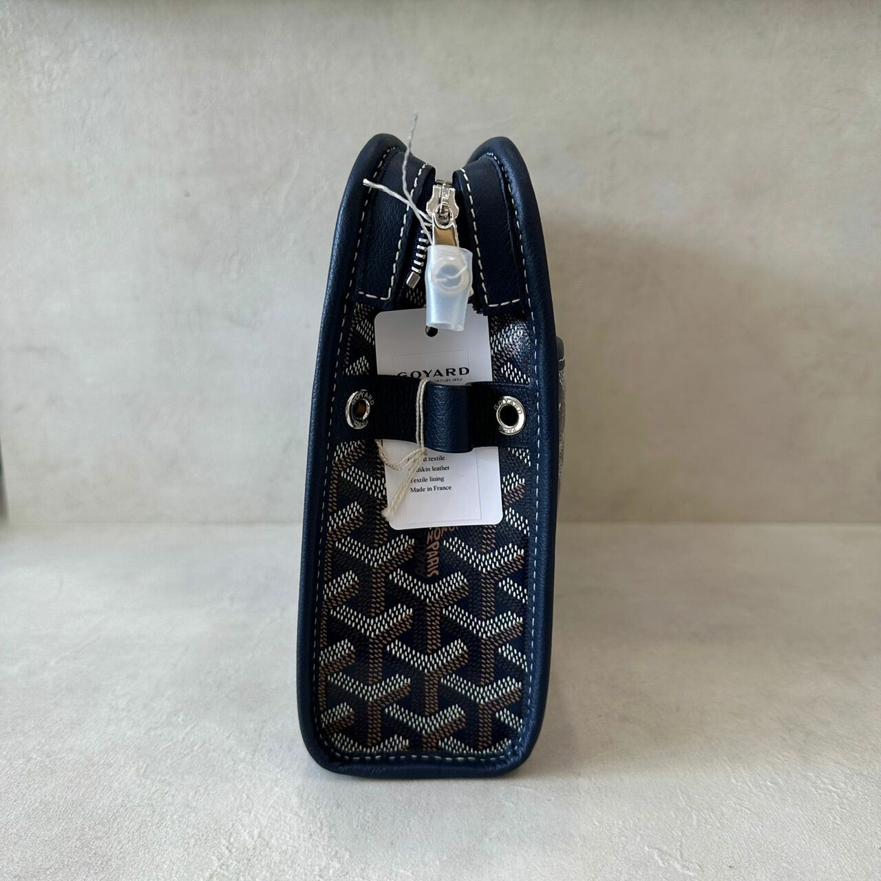 Goyard Pochette Jouvence MM Navy Pouch