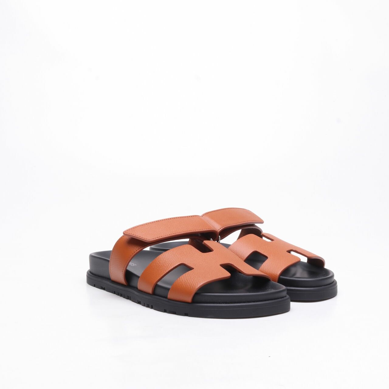 Hermes Chypre Brown Sandals