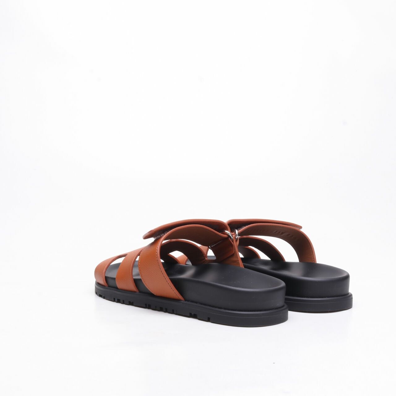 Hermes Chypre Brown Sandals