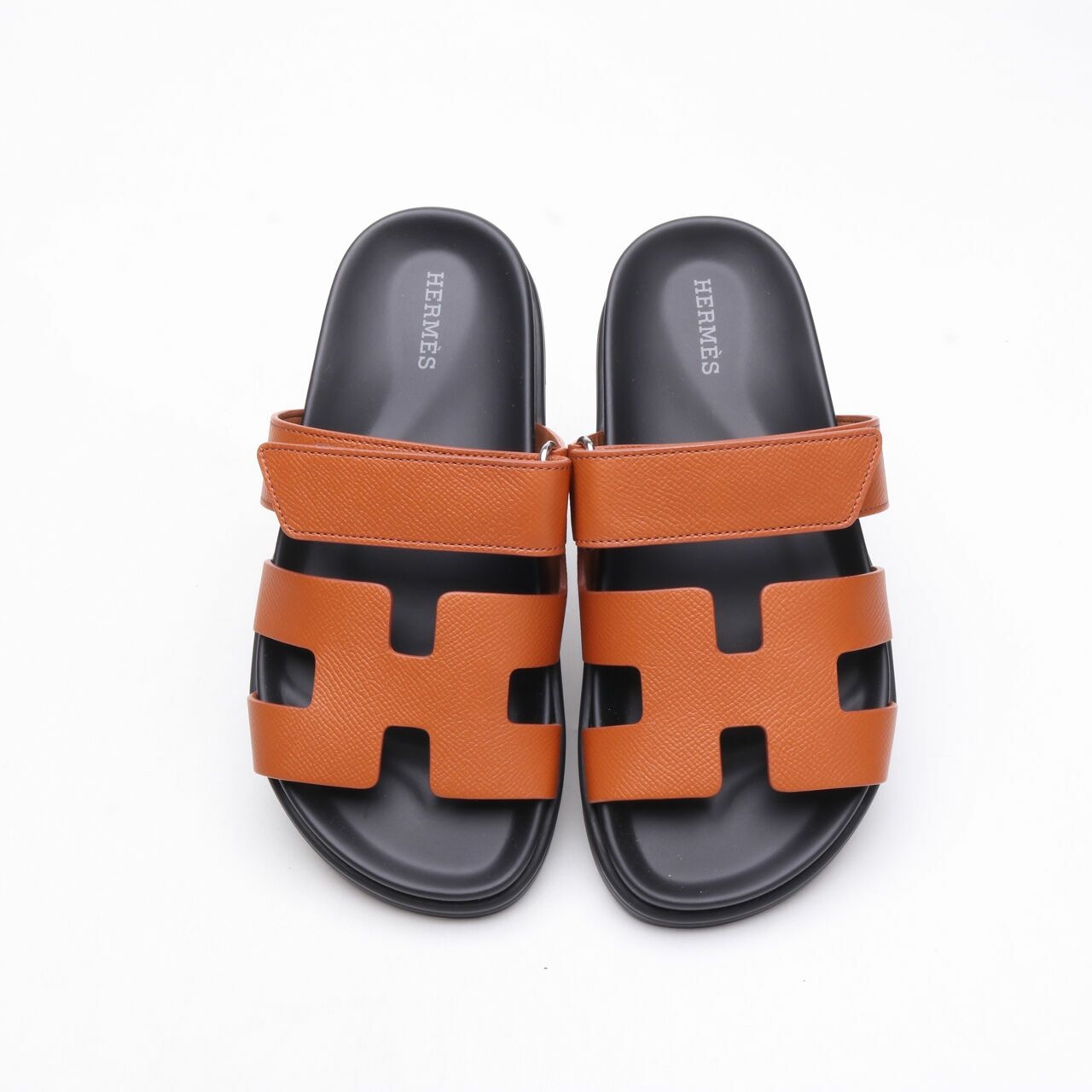 Hermes Chypre Brown Sandals