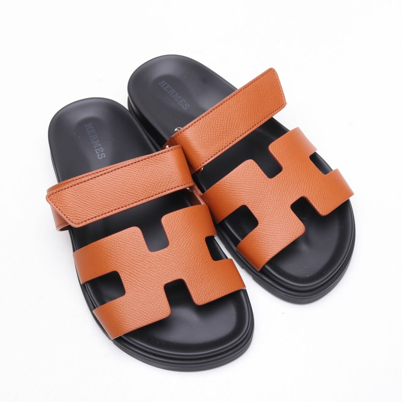 Hermes Chypre Brown Sandals