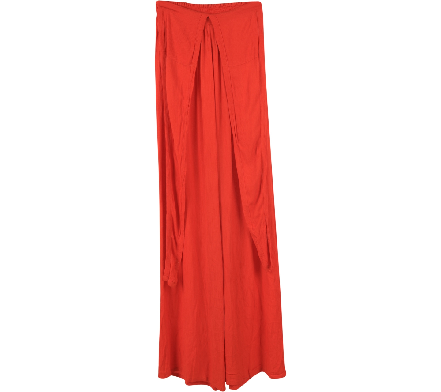 Red Hulter Neck Jumpsuit