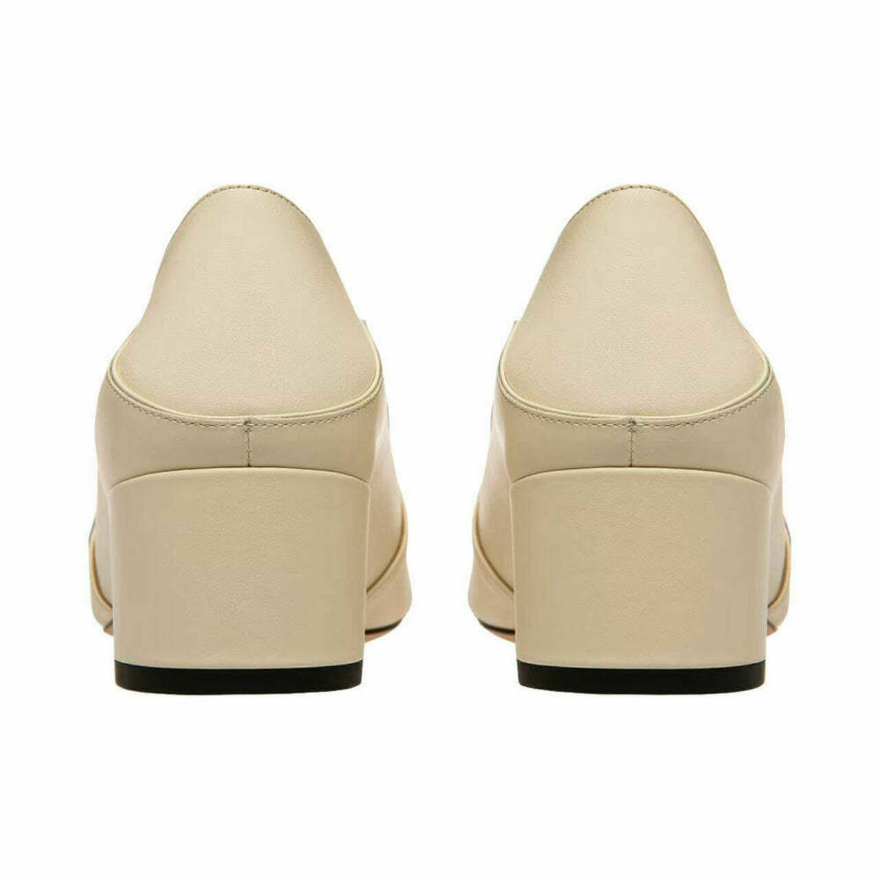 Bally Janelle 40 Leather Pumps Heels Bone