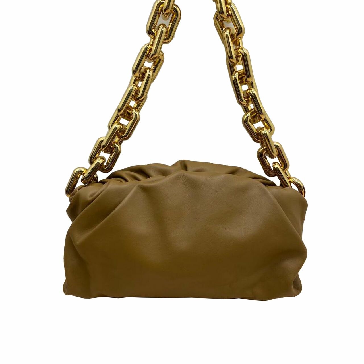 Bottega Veneta Chain Pouch GHW Shoulder Bag