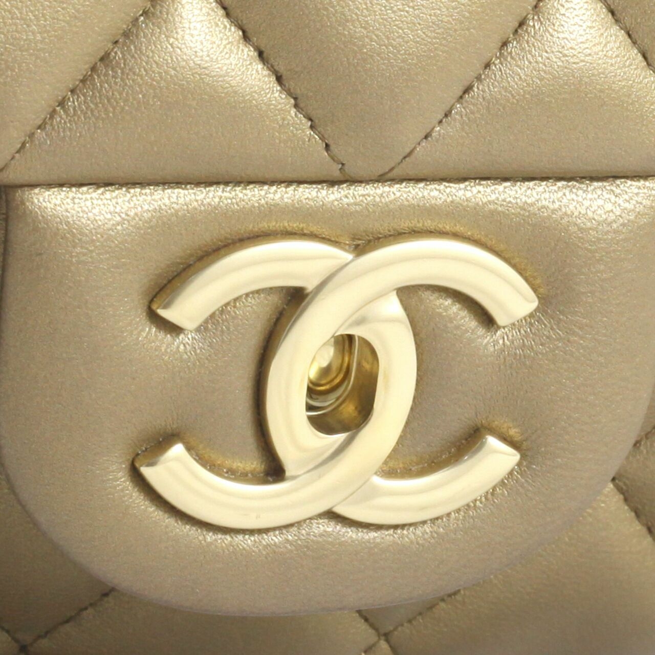 Chanel Gold HandBag