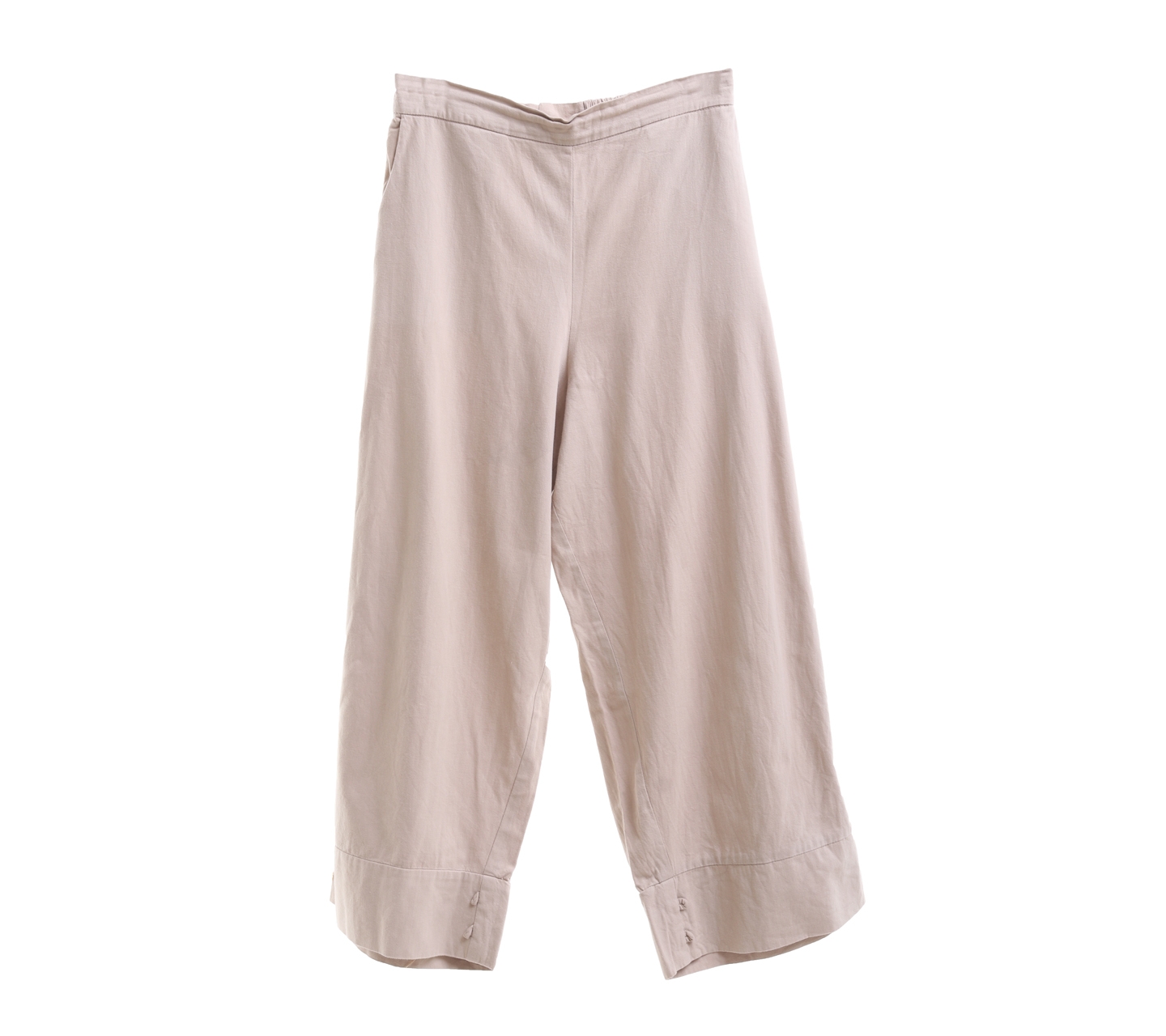 Beatrice Khaki Cullotes Long Pants