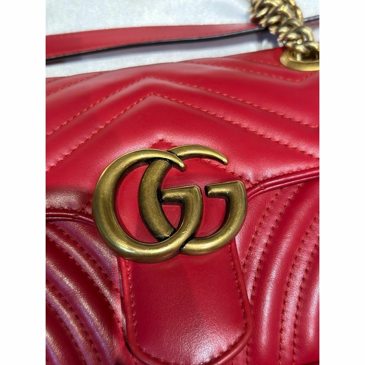 Gucci marmont mini Red 