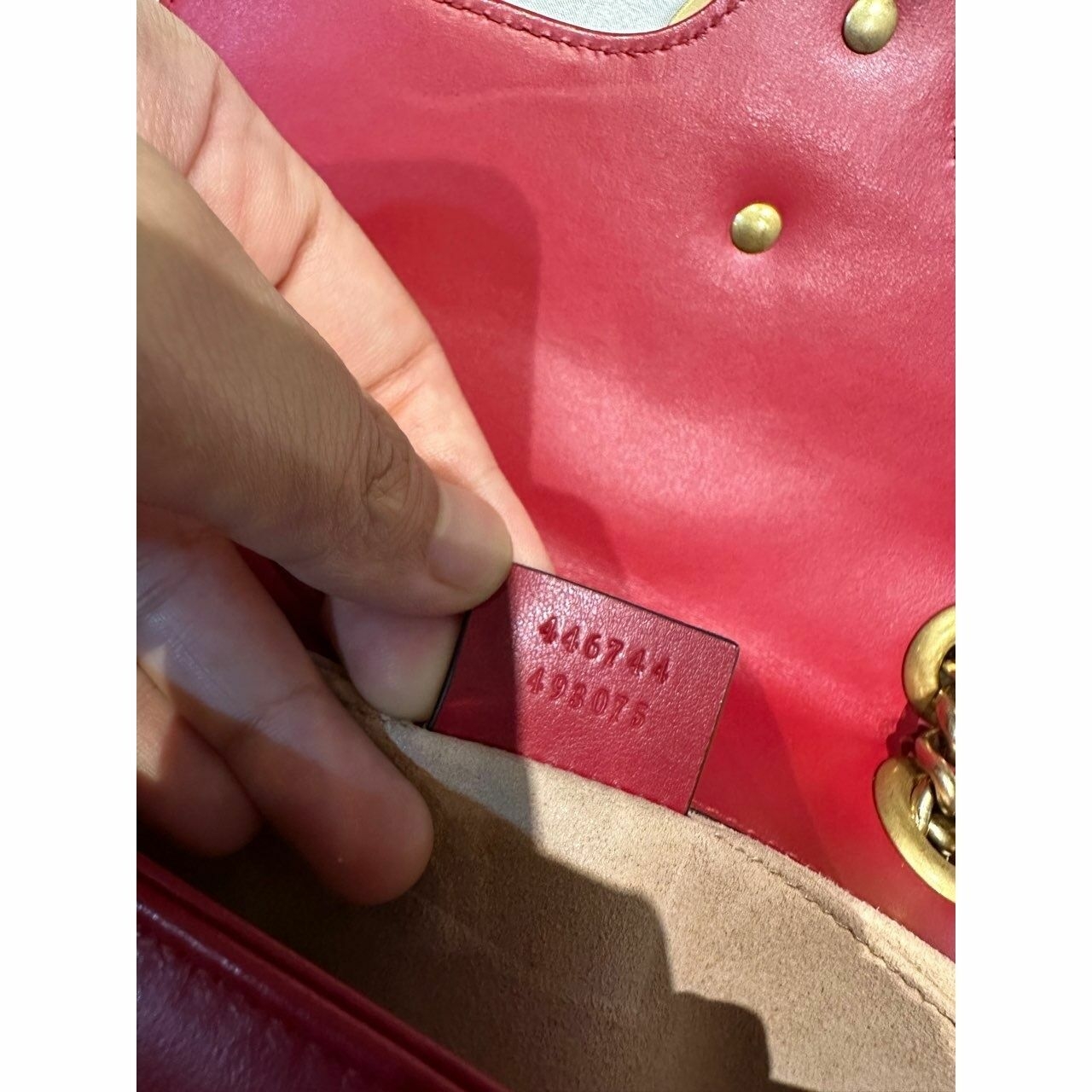 Gucci marmont mini Red 