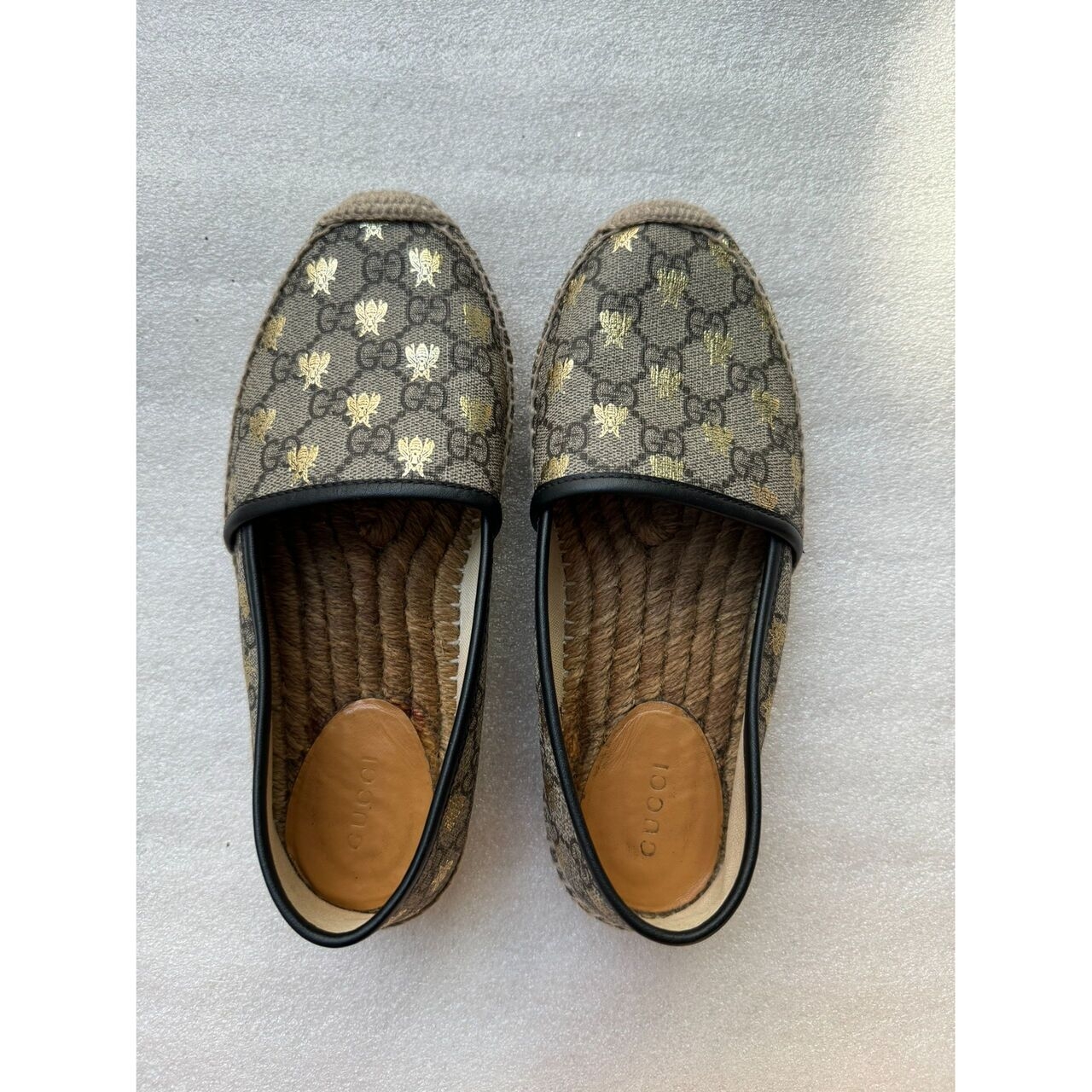 Gucci Bronze Flats