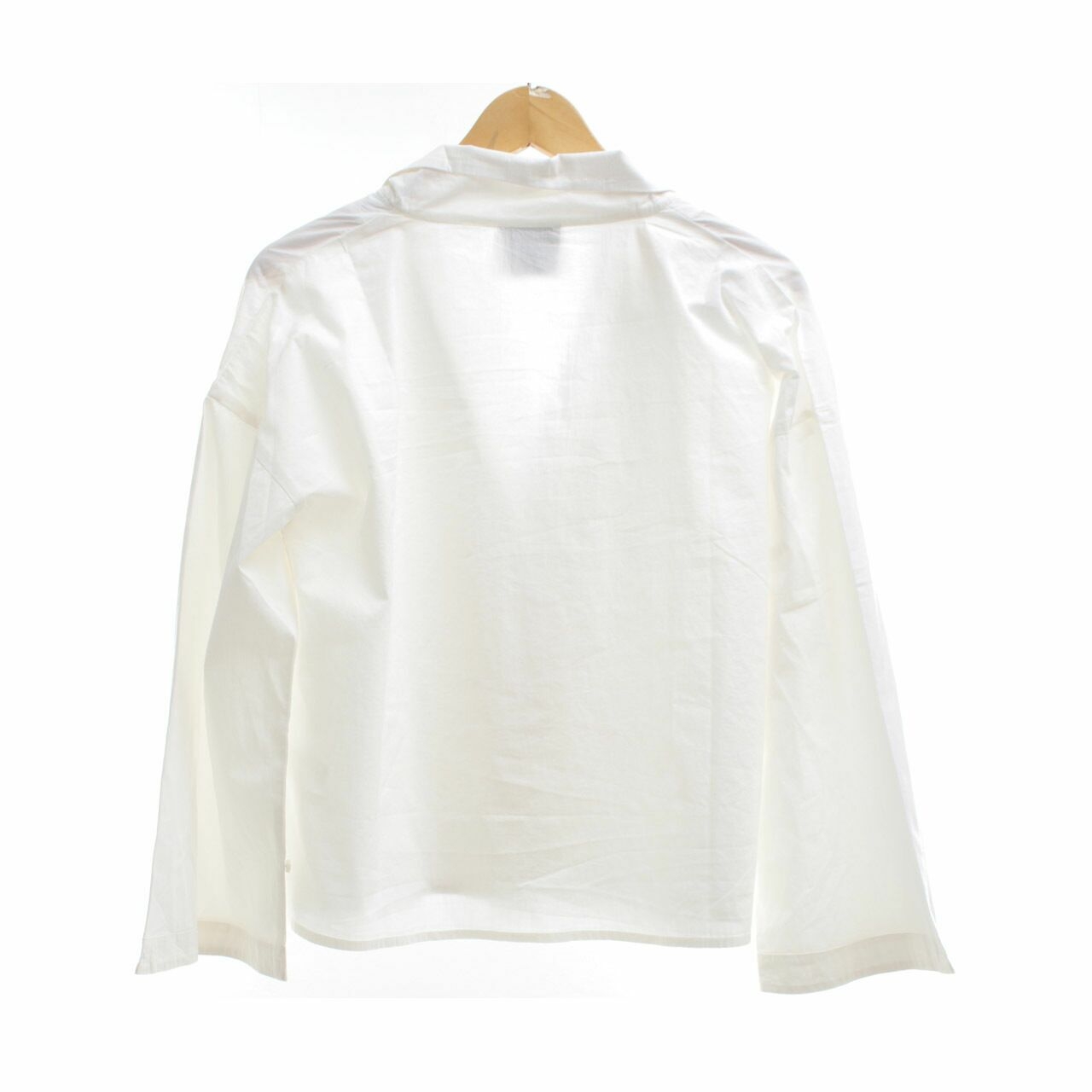 Shop At Velvet Off White V-Neck Blouse