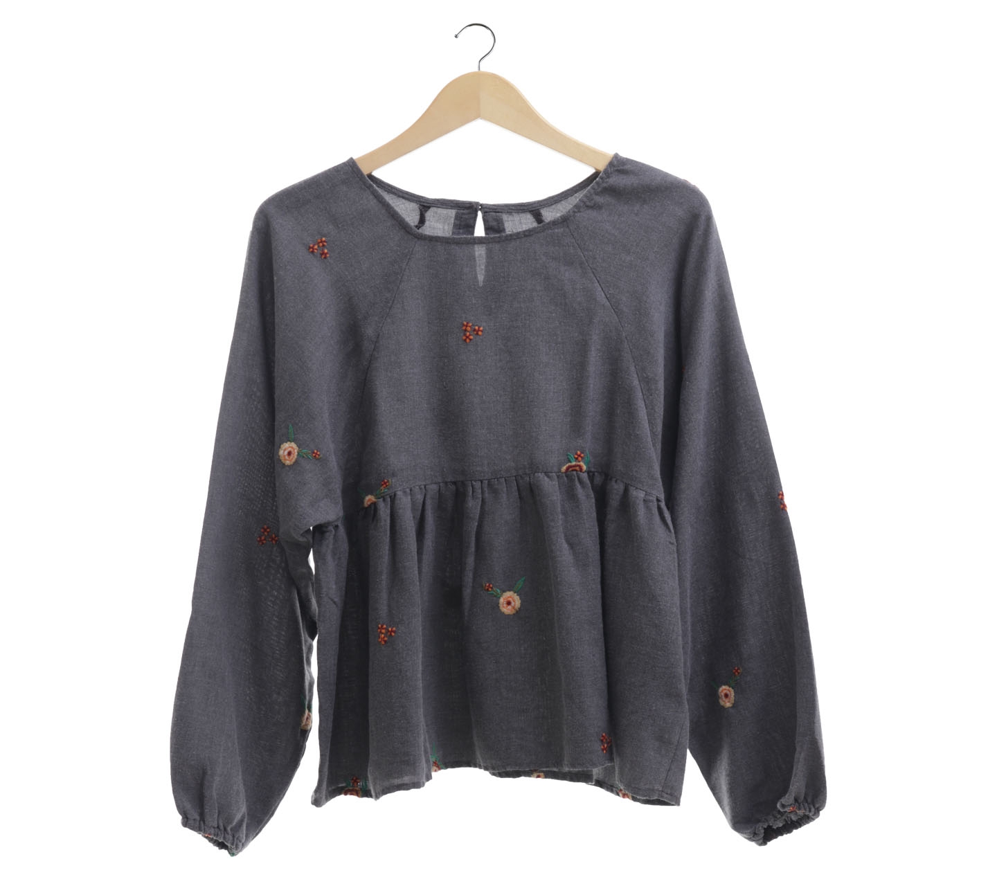 Pull&Bear Dark Grey Blouse