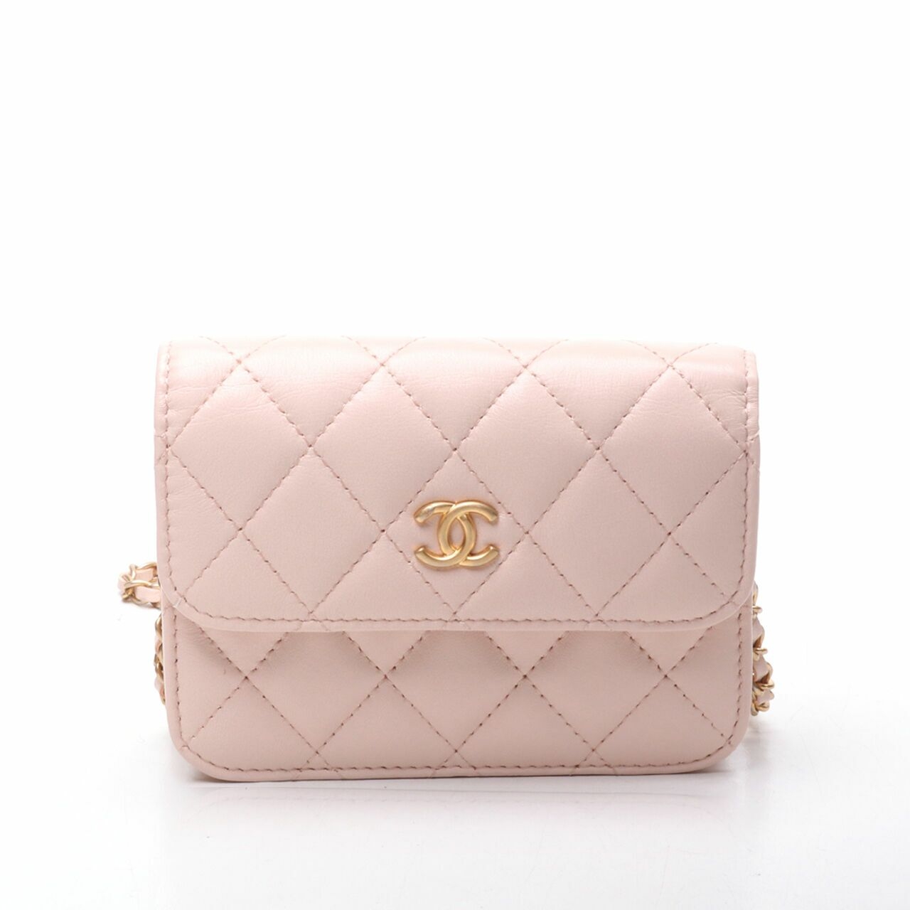 Chanel Mini Beltbag Pink GHW # 31 2022