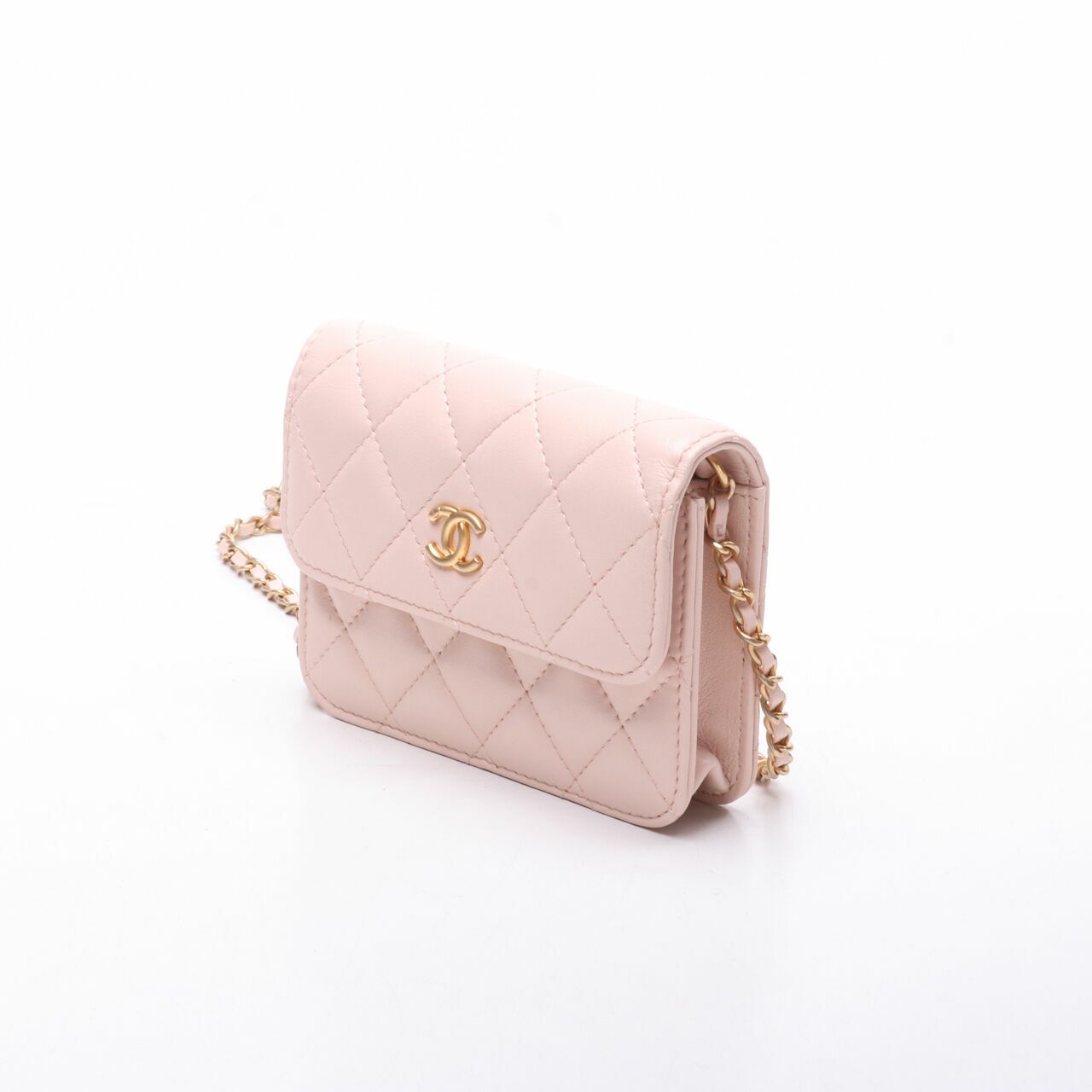 Chanel Mini Beltbag Pink GHW # 31 2022