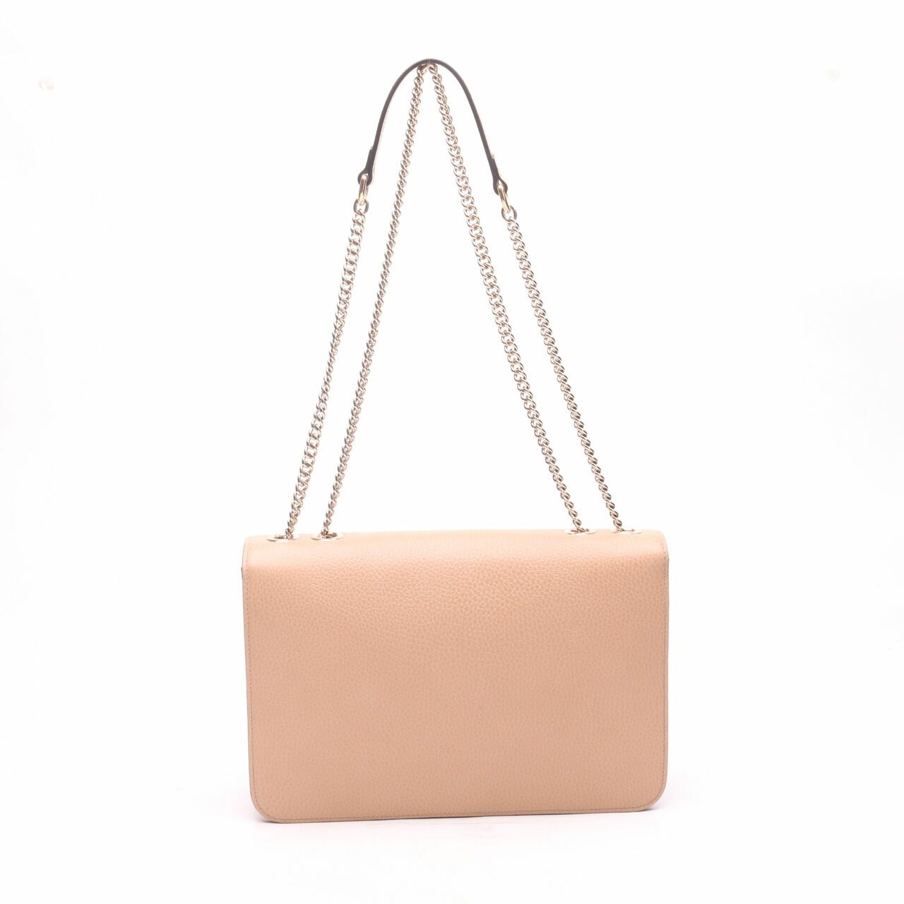 Gucci GG Interlocking Large Beige Shoulder Bag