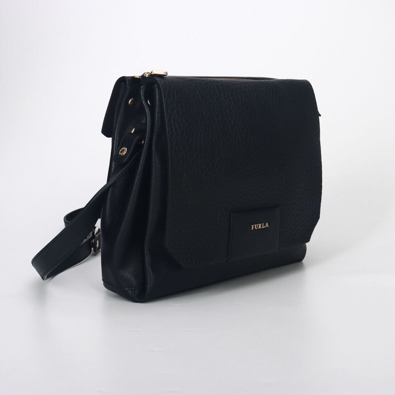 Furla Black Sling Bag