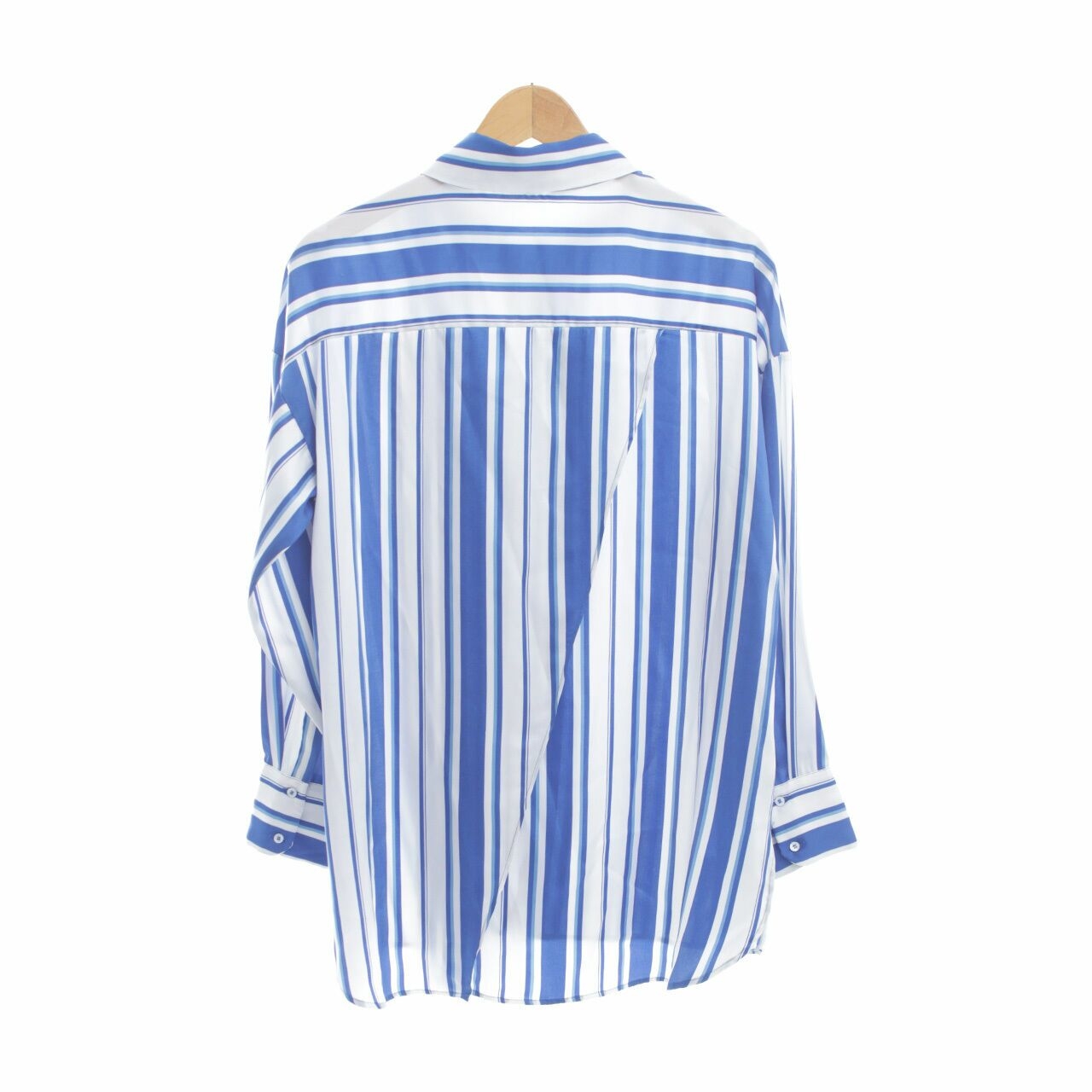 Zara Blue & White Stripes Shirt