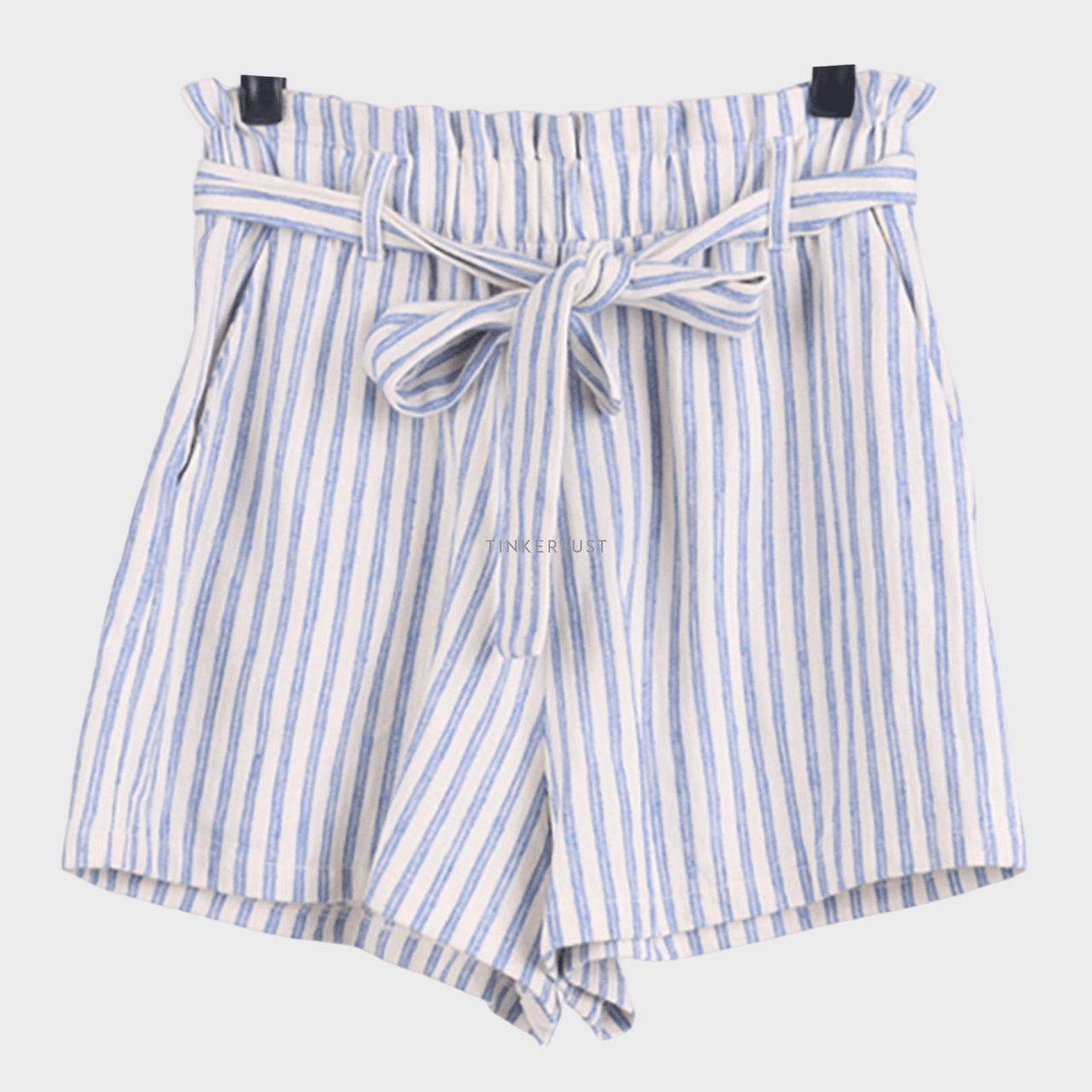 Pull & Bear Blue & White Short Pants