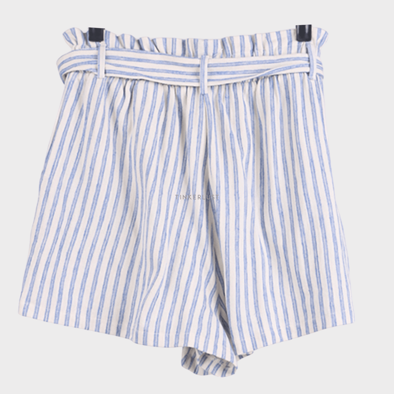 Pull & Bear Blue & White Short Pants