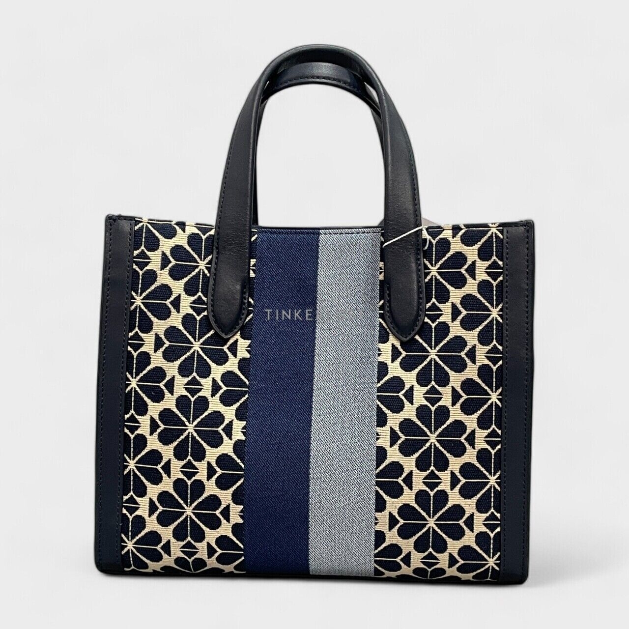 Kate Spade Flower Jacquard Manhattan Tote Bag