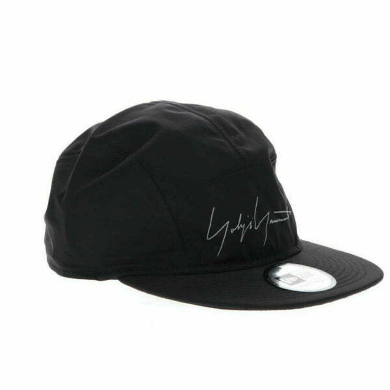 New Era × Yohji Yamamoto Black Logo Hat