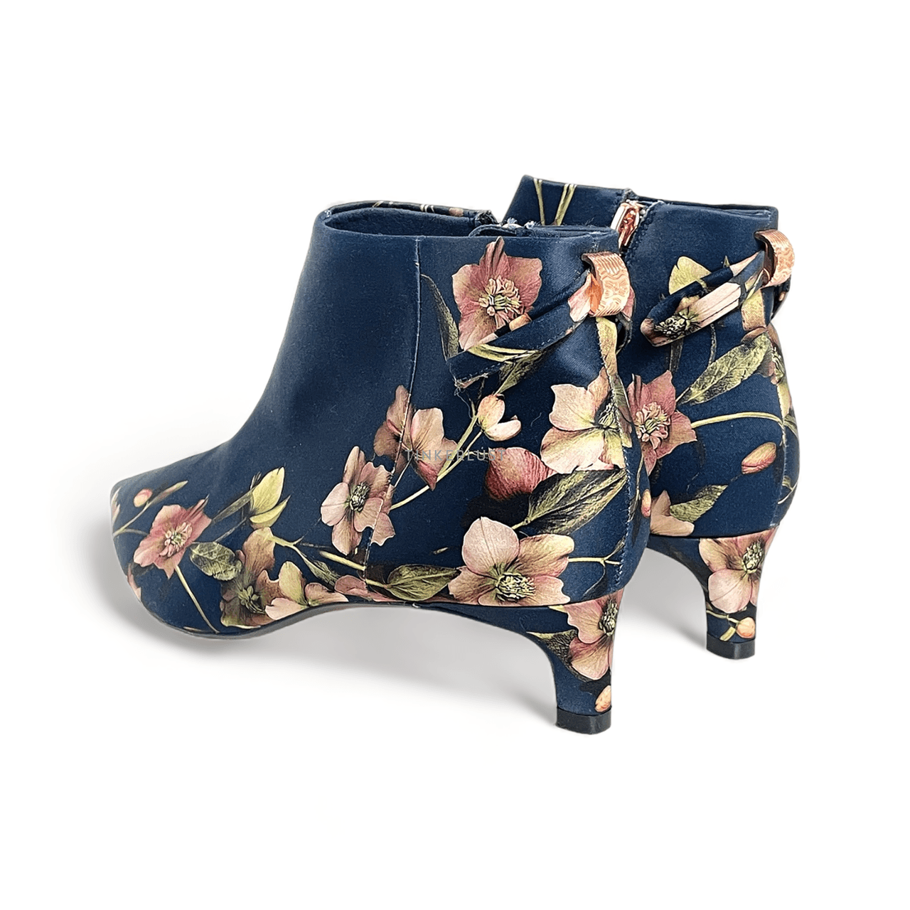 Ted Baker Navy Floral Boots