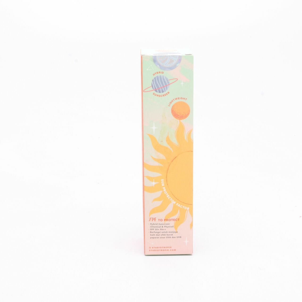 studio-tropik Peach Corrector Hybrid Sunscreen Skin Care