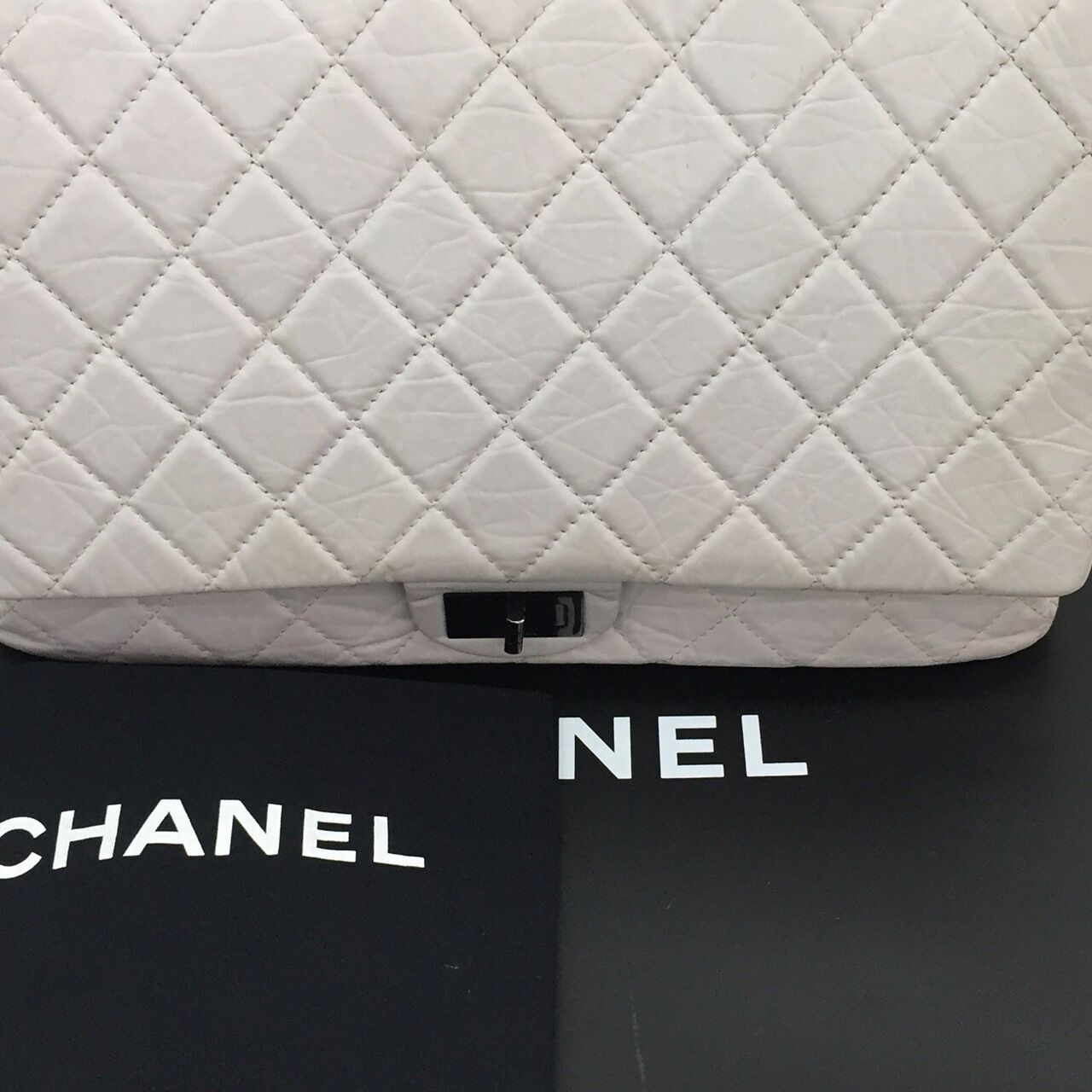 Chanel Reissue Ivory Flap Shoulder Bag