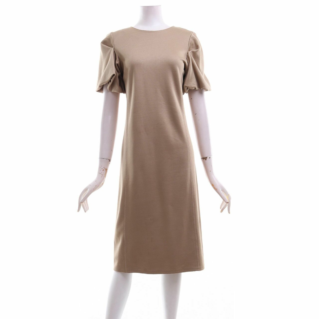 COS Brown Midi Dress